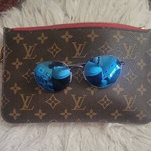 Sun cloud Polarized Reflective Blue Sunglasses